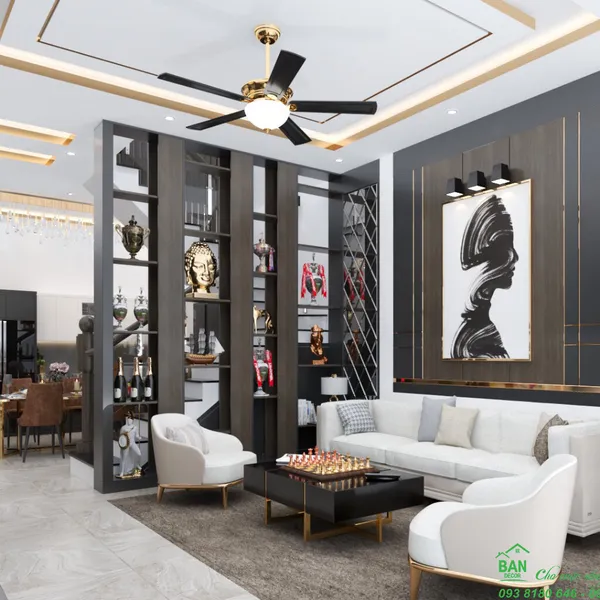 THIẾT KẾ NỘI THẤT NHÀ PHỐ ANH VINH - QUẬN 1