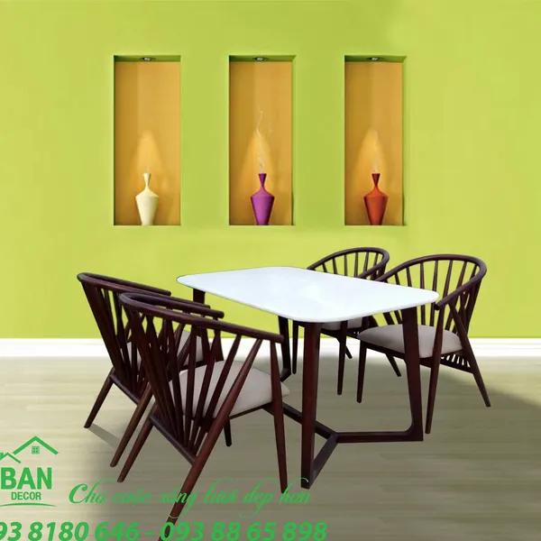 Bàn Ghế Ăn Hiện Đại B021