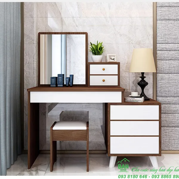 Bàn Phấn Trang Điểm Gỗ P311