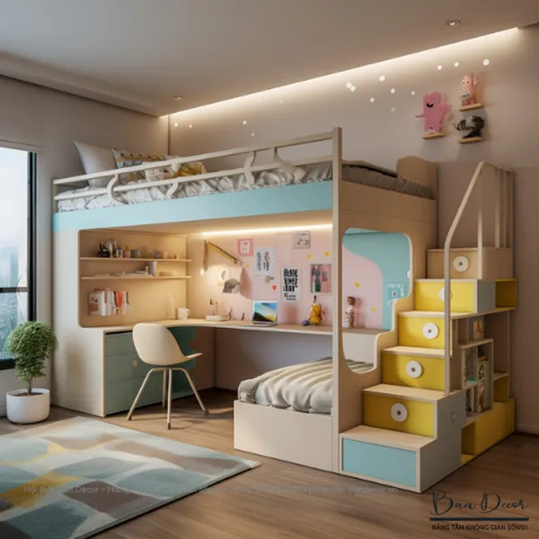 Giường 2 Tầng Trẻ Em GT 28