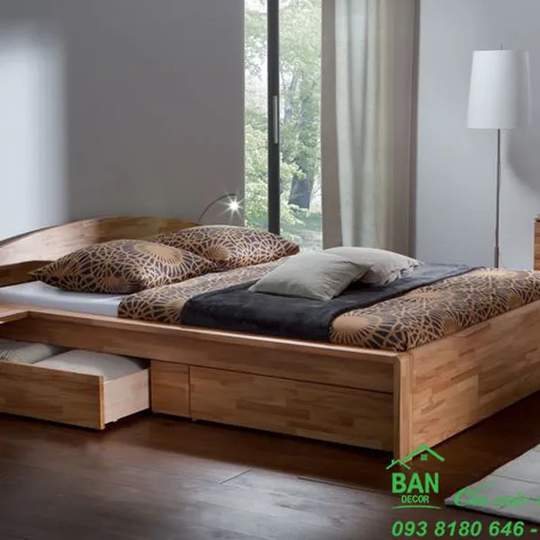 GIƯỜNG NGỦ CÓ NGĂN KÉO N311