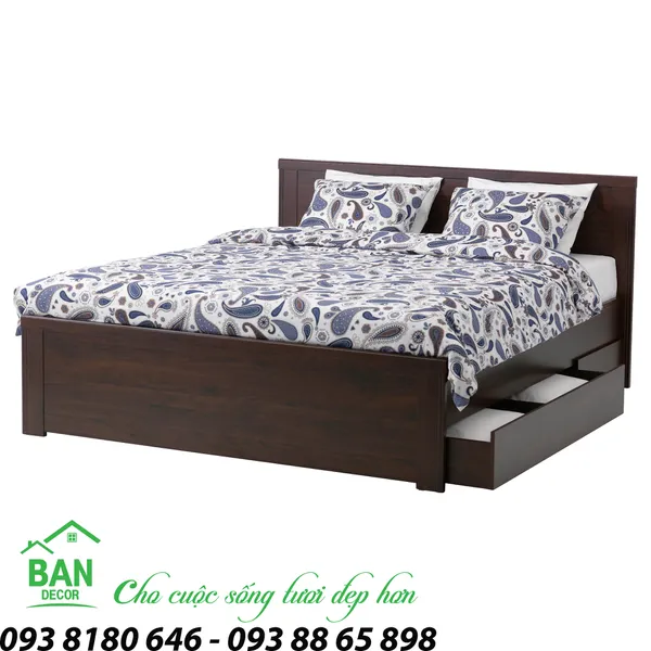 GIƯỜNG NGỦ CÓ NGĂN KÉO N271