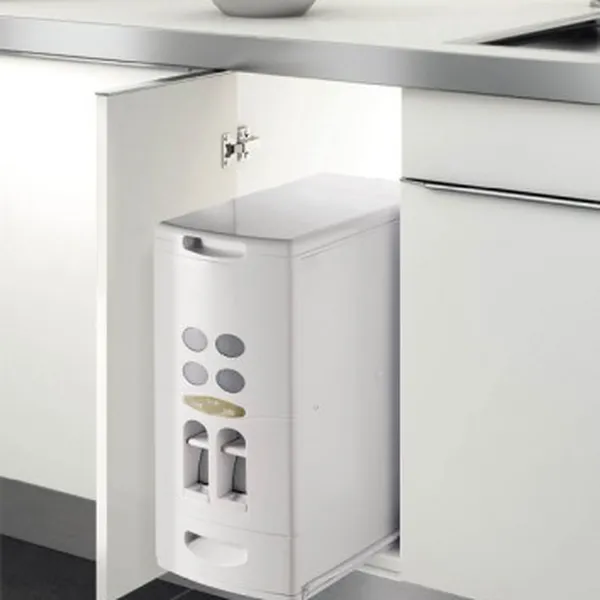 Thùng Đựng Gạo 2 Nút Xả 307033