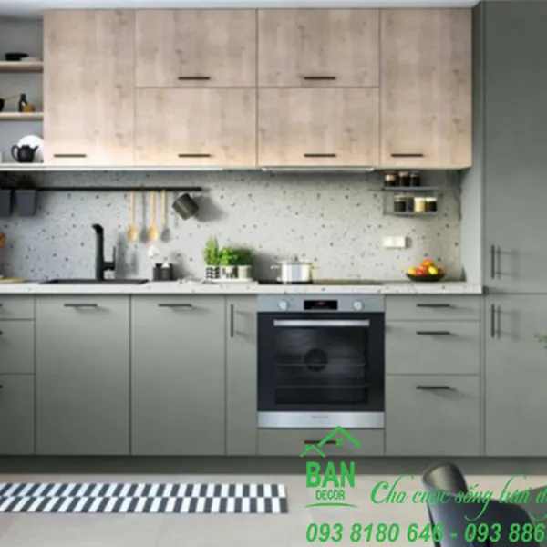  TỦ BẾP ĐẸP GIÁ RẺ TB 520