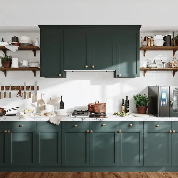  TỦ BẾP ĐẸP HIỆN ĐẠI TB 565