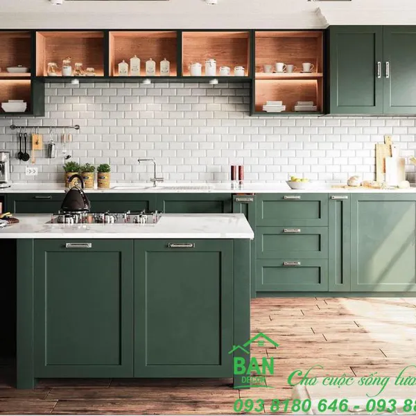 TỦ BẾP ĐẸP - TB 582