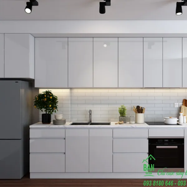 TỦ BẾP GỖ CÔNG NGHIỆP TB 533