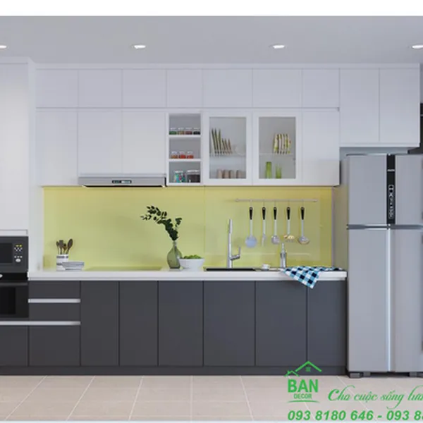  TỦ BẾP GỖ CÔNG NGHIỆP TB 541