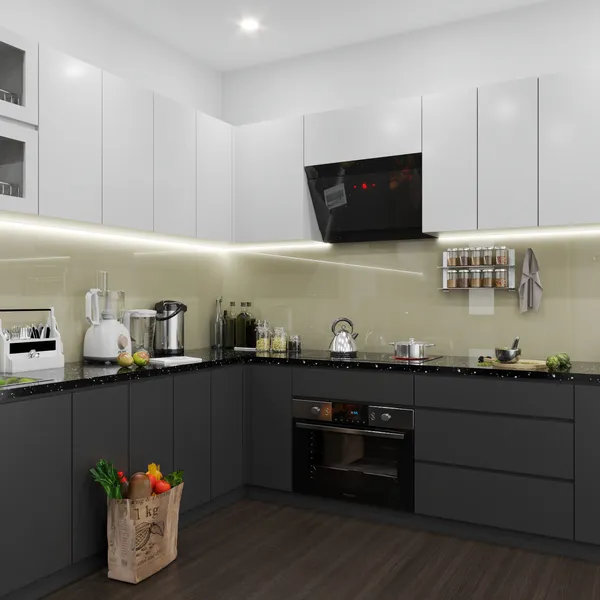 TỦ BẾP GỖ CÔNG NGHIỆP TB 24