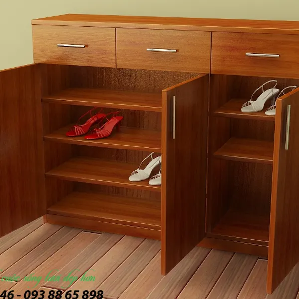  TỦ GIÀY GỖ CÔNG NGHIỆP TG310