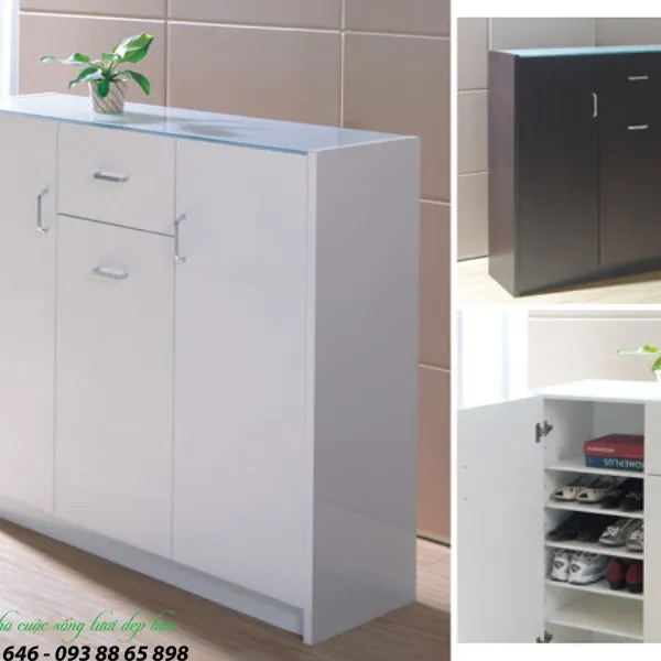  TỦ GIÀY GỖ CÔNG NGHIỆP TG316