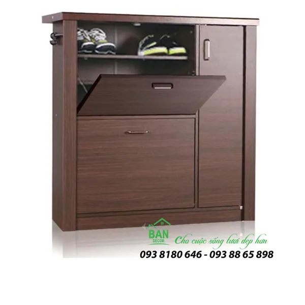  TỦ GIÀY GỖ CÔNG NGHIỆP TG318
