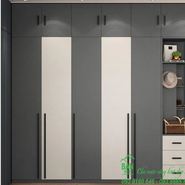 TỦ QUẦN ÁO ÂM TƯỜNG AT 130