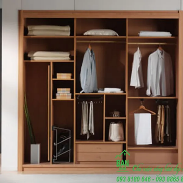 Tủ Quần Áo Âm Tường T367