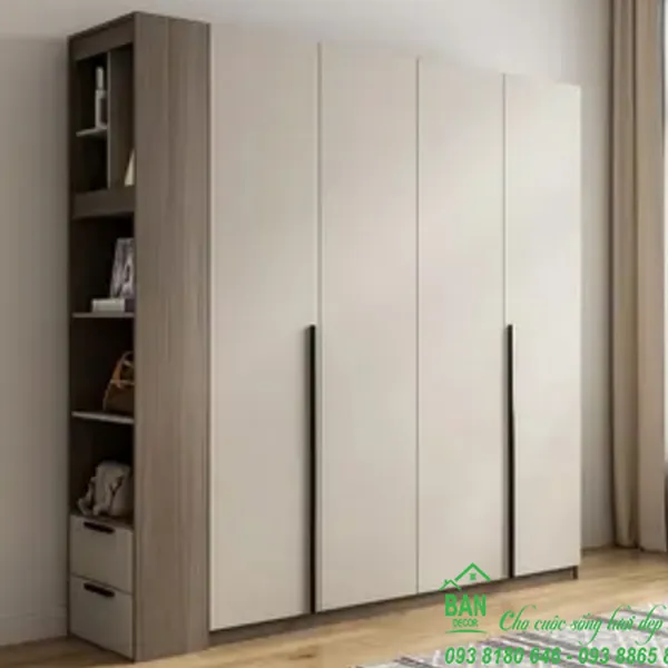 TỦ QUẦN ÁO CHỮ L -  TL 14