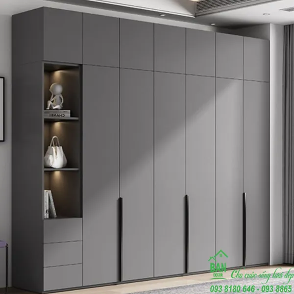 TỦ QUẦN ÁO GỖ CÔNG NGHIỆP - CN 12