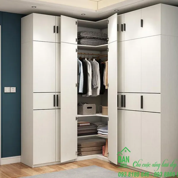 TỦ QUẦN ÁO CHỮ L -  TL 21