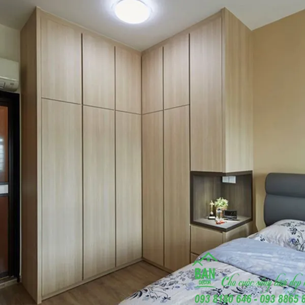 TỦ QUẦN ÁO CHỮ L -  TL 24