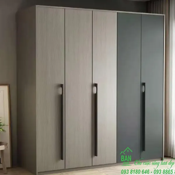  Tủ Quần Áo Gỗ Công Nghiệp TA 375