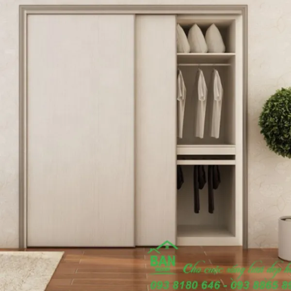 TỦ QUẦN ÁO CỬA LÙA CL 501