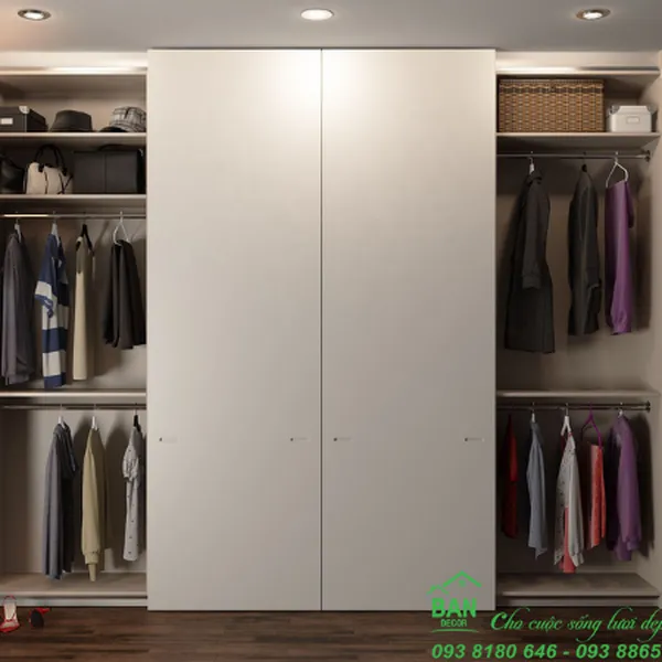 TỦ QUẦN ÁO CỬA LÙA CL 513