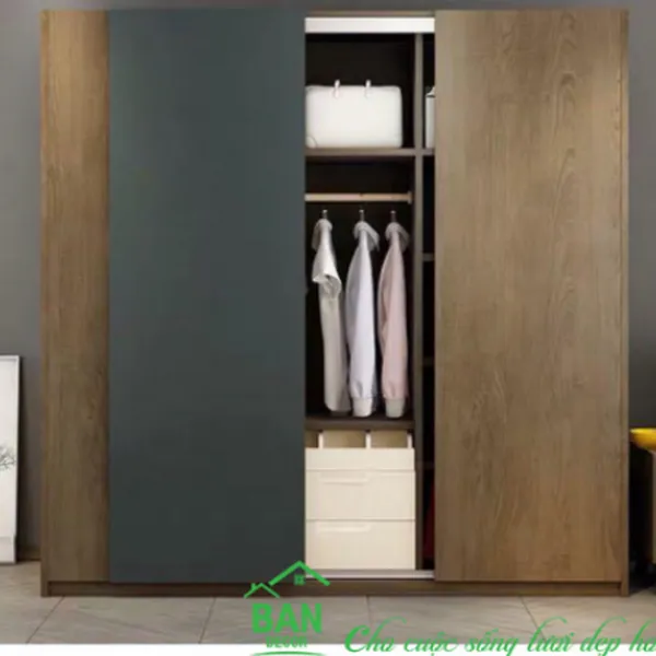 TỦ QUẦN ÁO CỬA LÙA CL 516