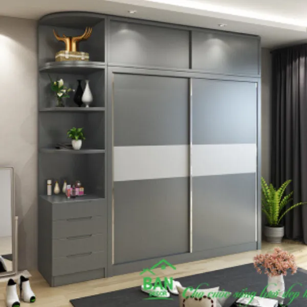 TỦ QUẦN ÁO CỬA LÙA CL 520