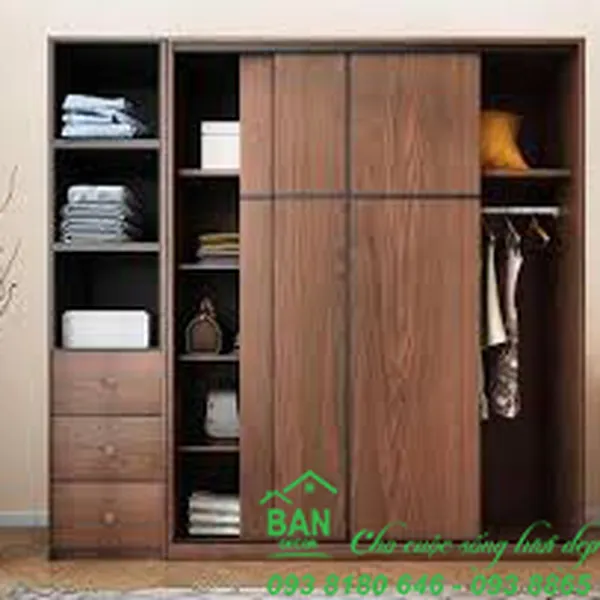 TỦ QUẦN ÁO CỬA LÙA CL 534