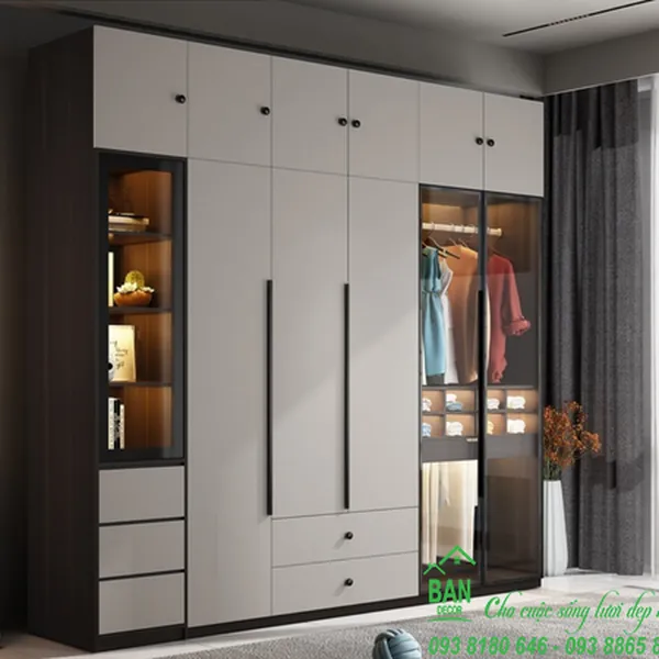 TỦ QUẦN ÁO GIÁ RẺ 536