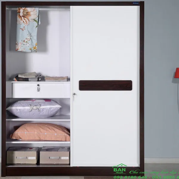TỦ QUẦN ÁO CỬA LÙA CL 538