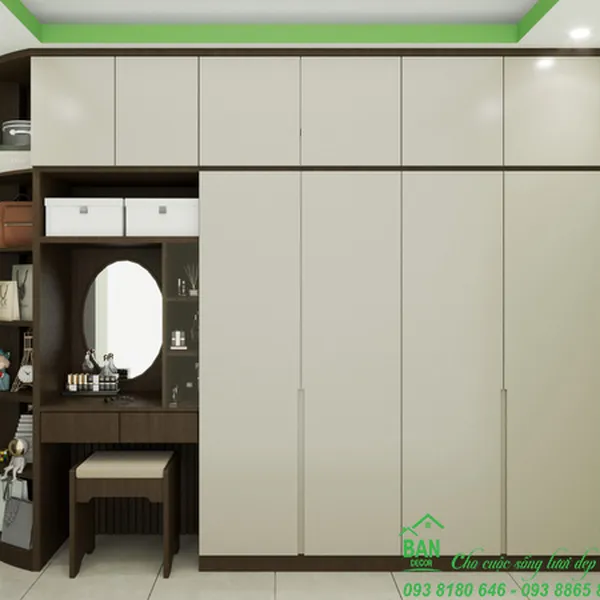 Tủ Quần Áo Đẹp Giá Rẻ T452