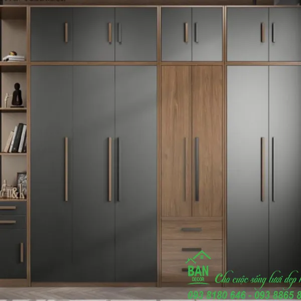  Tủ Quần Áo Giá Rẻ TA 355