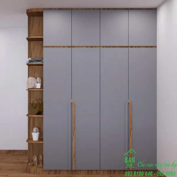 Tủ Quần Áo Đẹp Hiện Đại T 462