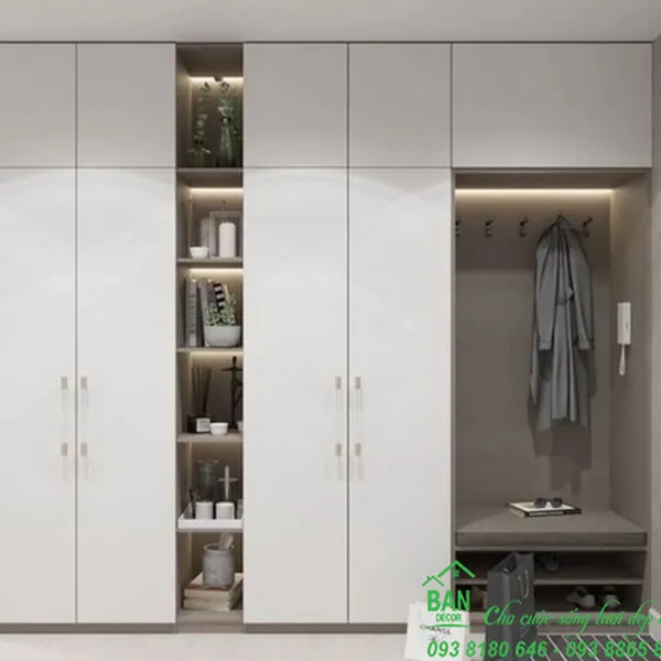 Tủ Quần Áo Đẹp Hiện Đại T317