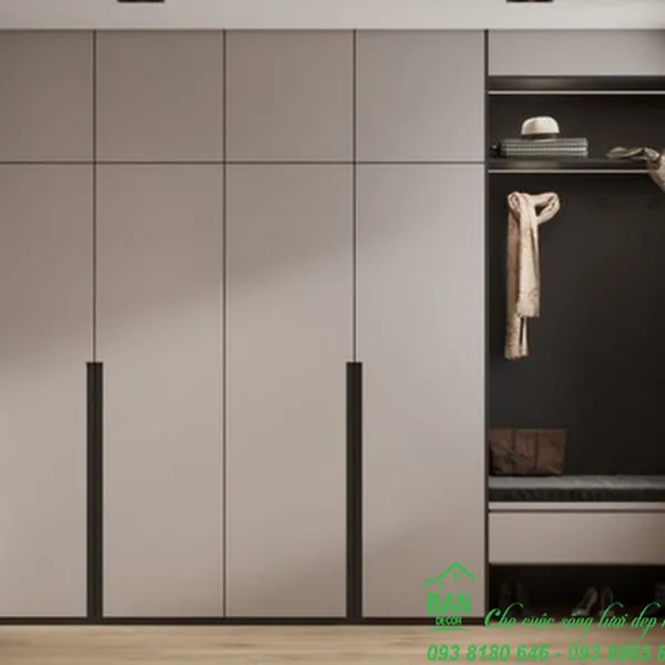  Tủ Quần Áo Đẹp Hiện Đại T326