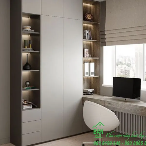 Tủ Quần Áo Đẹp Hiện Đại T342