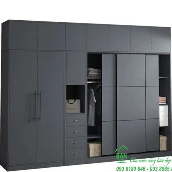 Tủ Quần Áo Đẹp Hiện Đại T359