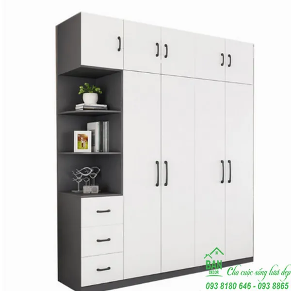 Tủ Quần Áo Đẹp Hiện Đại T361