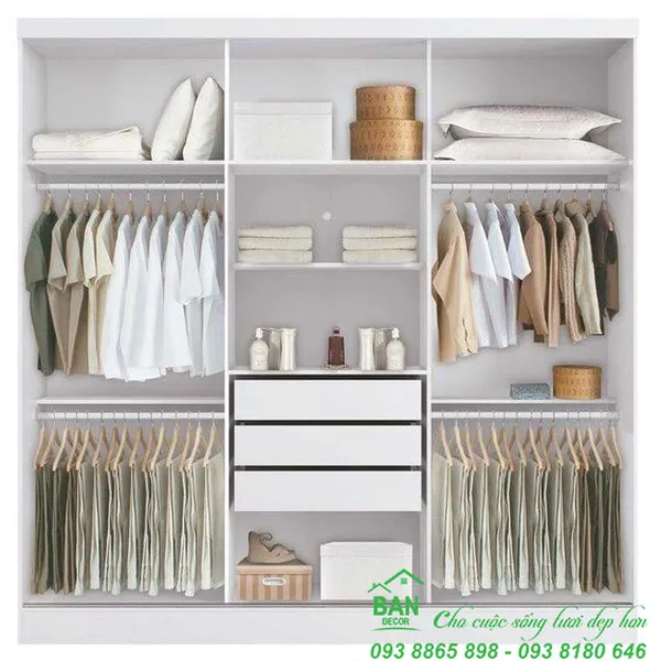 TỦ QUẦN ÁO GIÁ RẺ TA 124