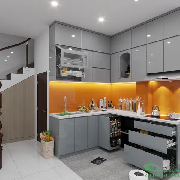  TỦ BẾP ACRYLIC AC 25
