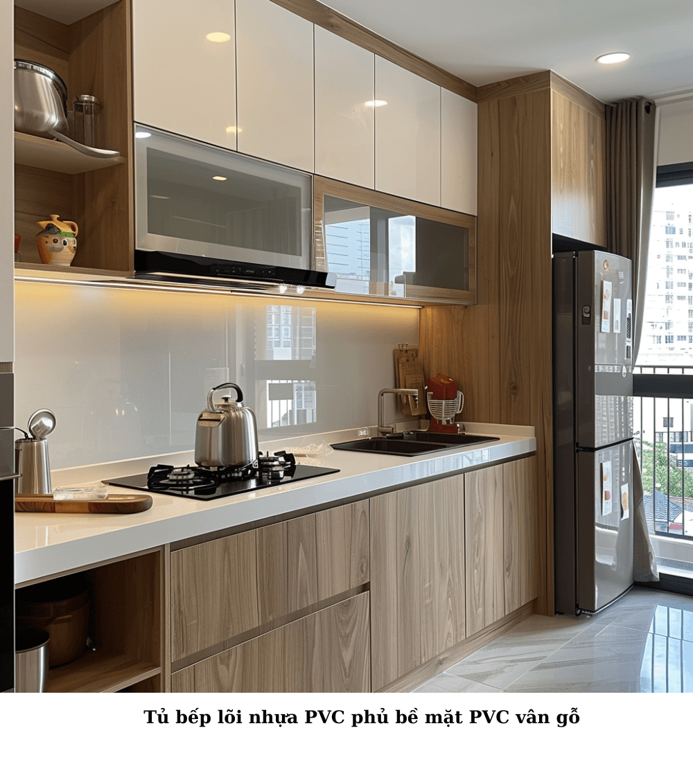 Tủ bếp Acrylic