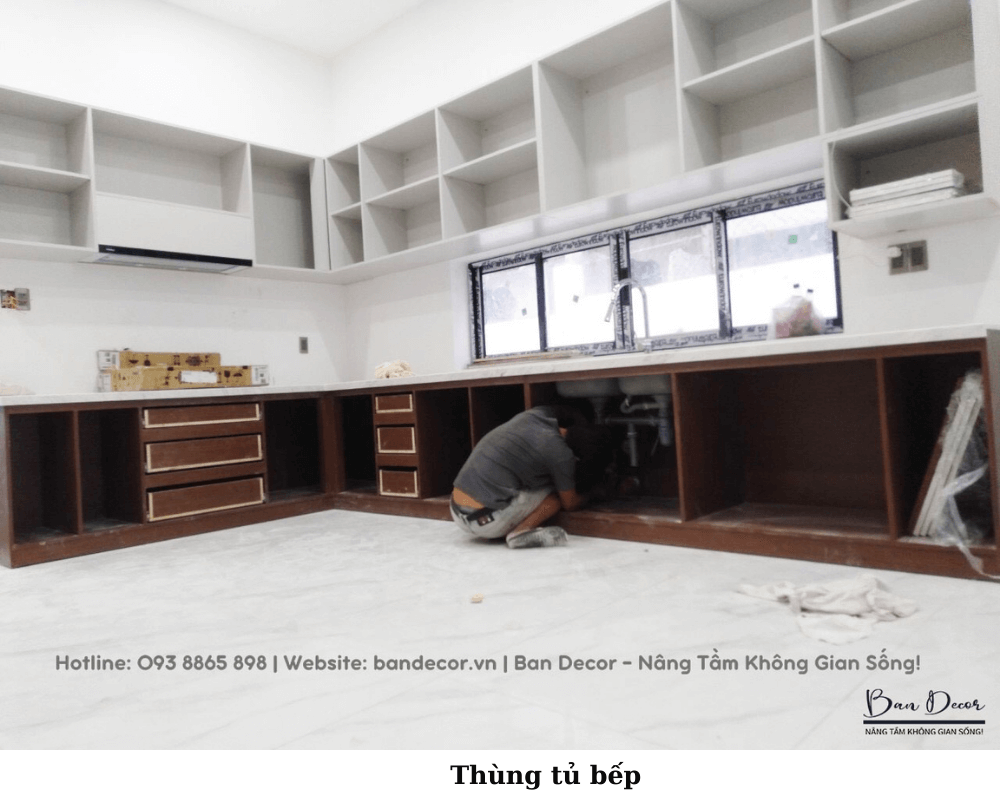 Tủ bếp nhựa cao cấp