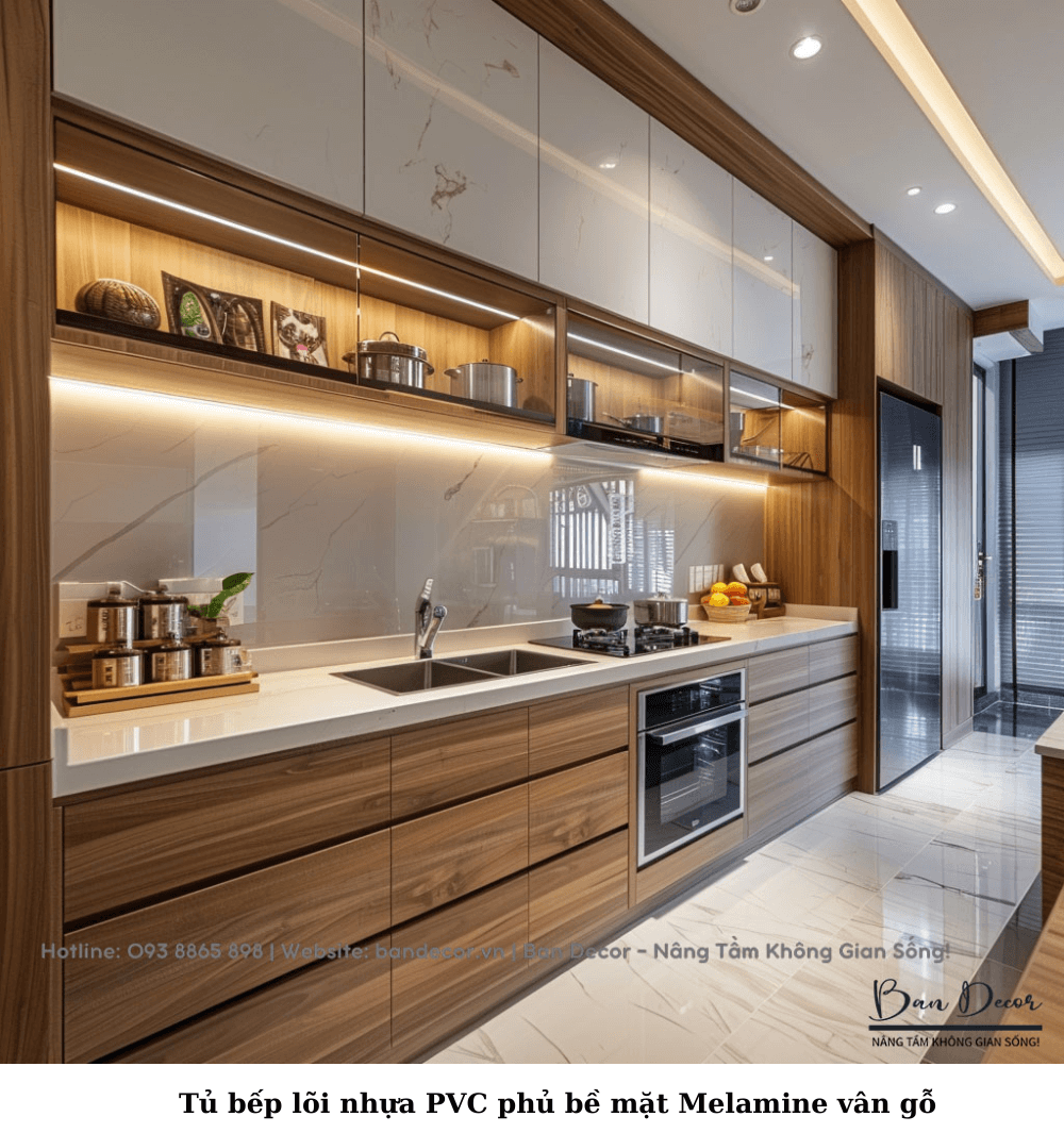 Tủ bếp nhựa cao cấp