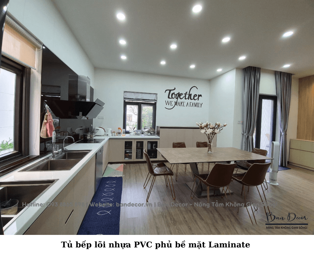 Tủ bếp nhựa cao cấp