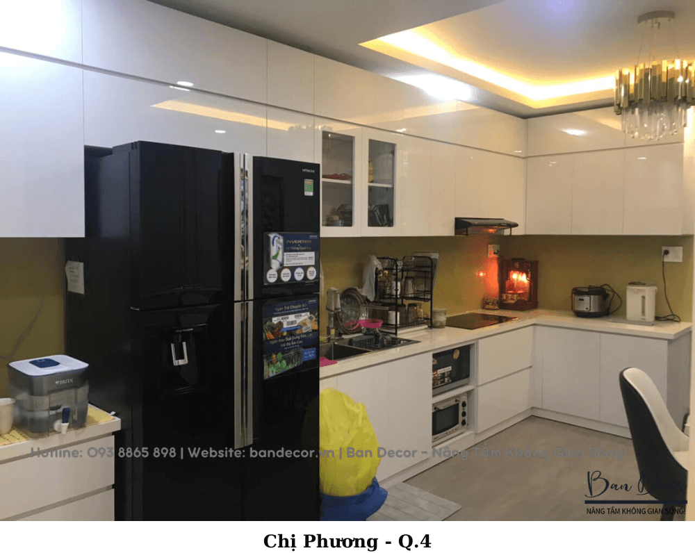 Tủ bếp nhựa cao cấp