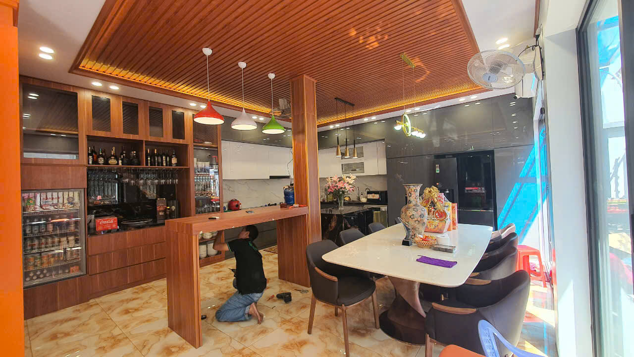 Tủ bếp nhựa cao cấp