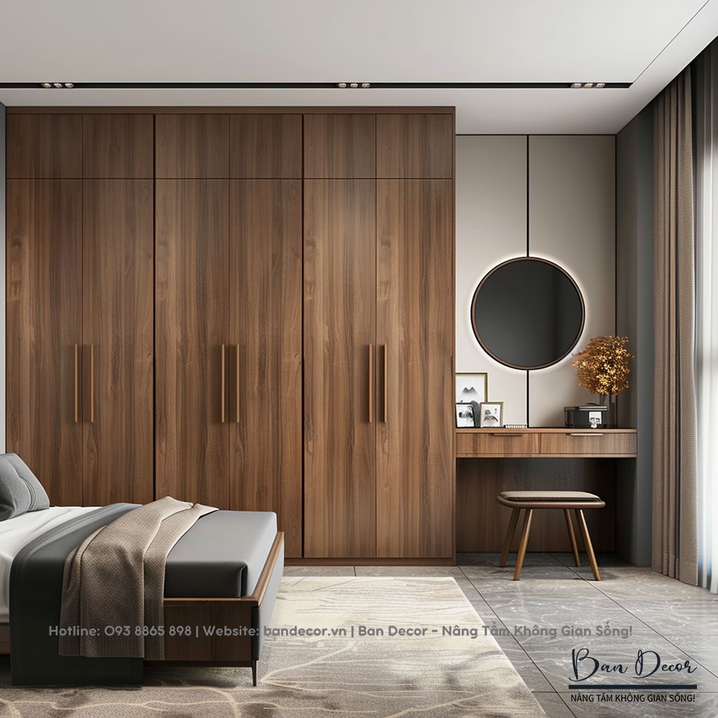 Tủ quần áo gỗ công nghiệp