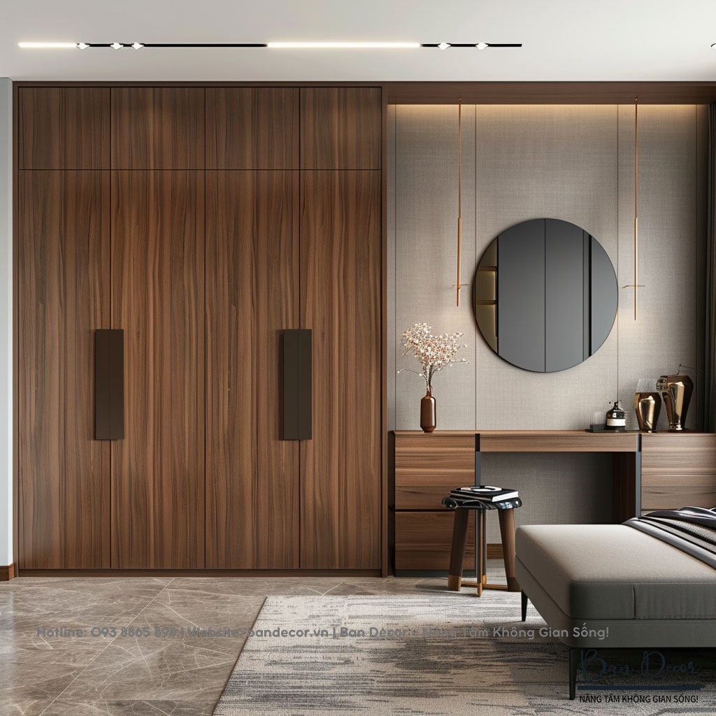 Tủ quần áo gỗ công nghiệp