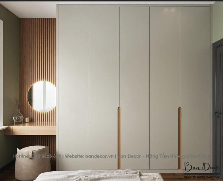 Tủ quần áo gỗ công nghiệp