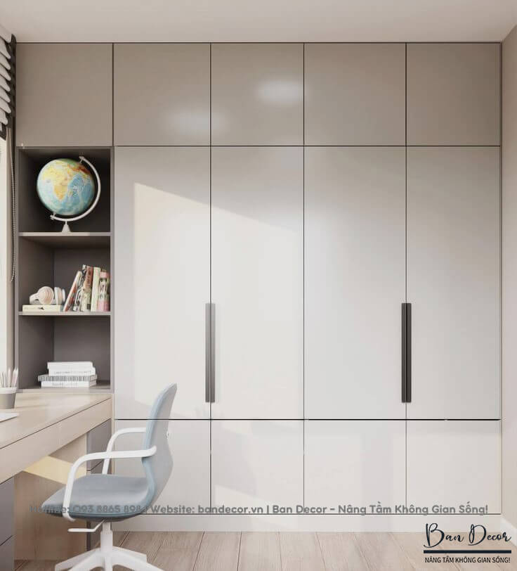 Tủ quần áo gỗ công nghiệp